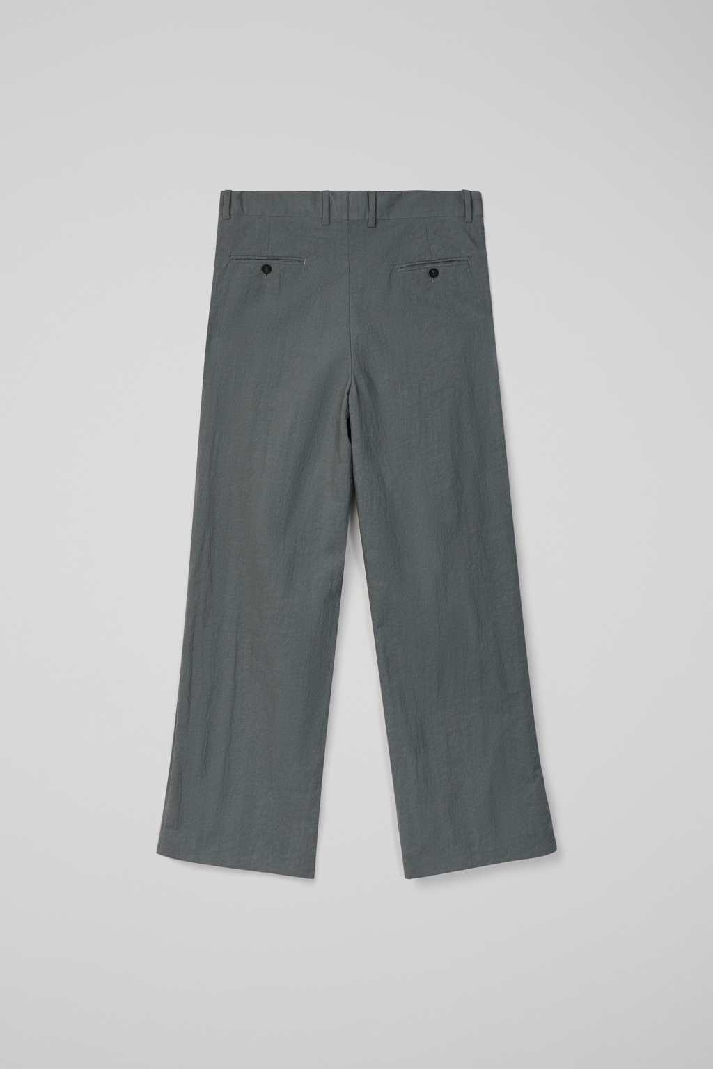 Gray Technical Suit Trousers - 3