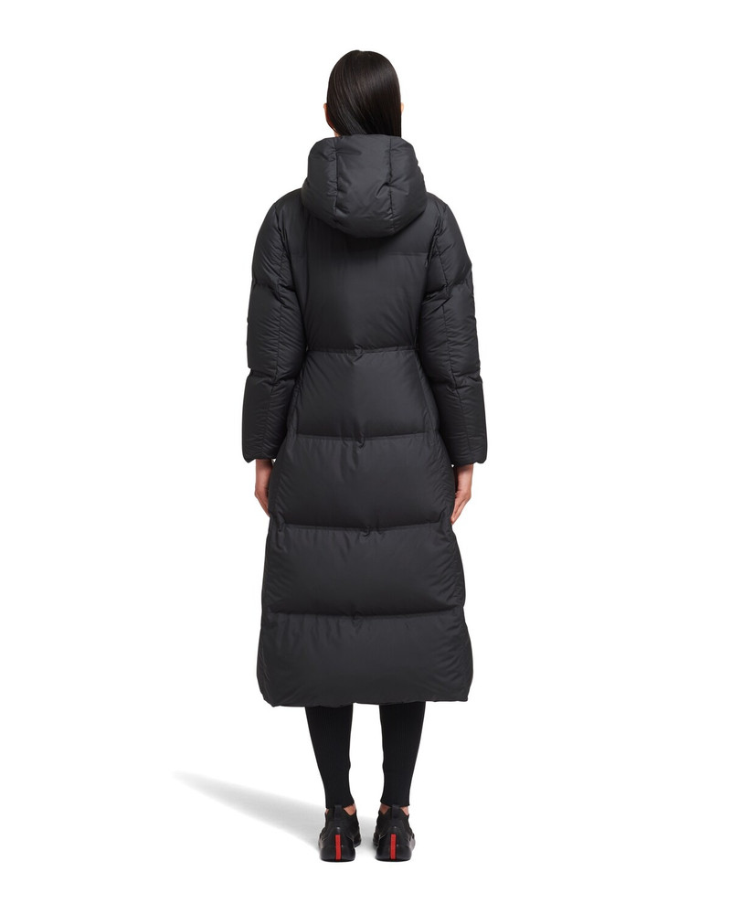 Light Polyester hooded puffer coat 4