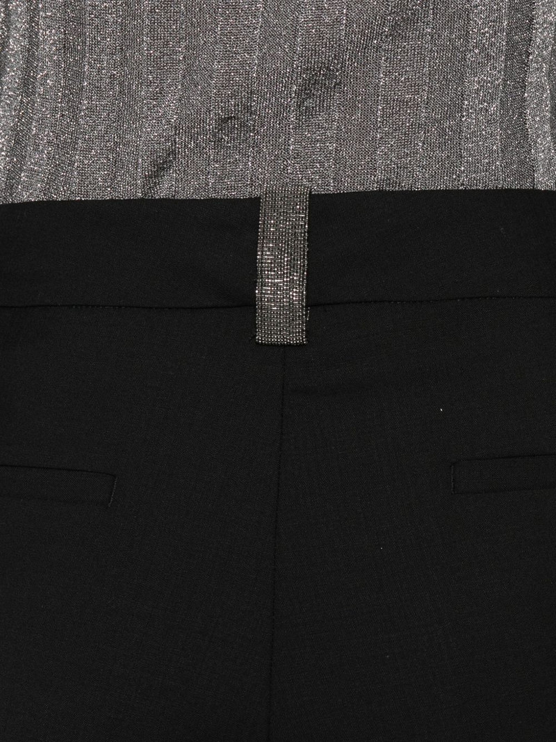 high-waisted tapered trousers 5