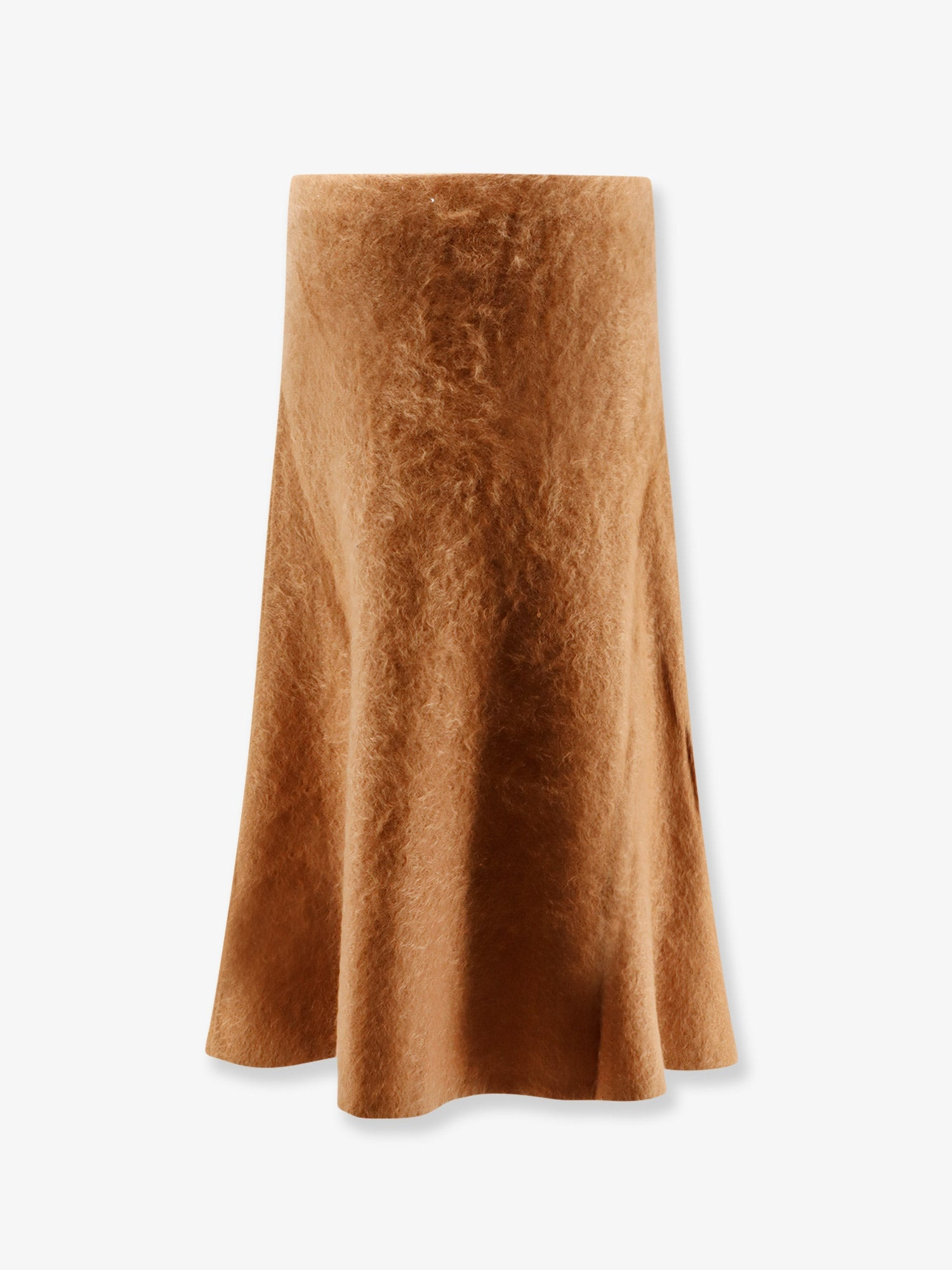 NUDE - Nude Cashmere Midi Skirt - 2