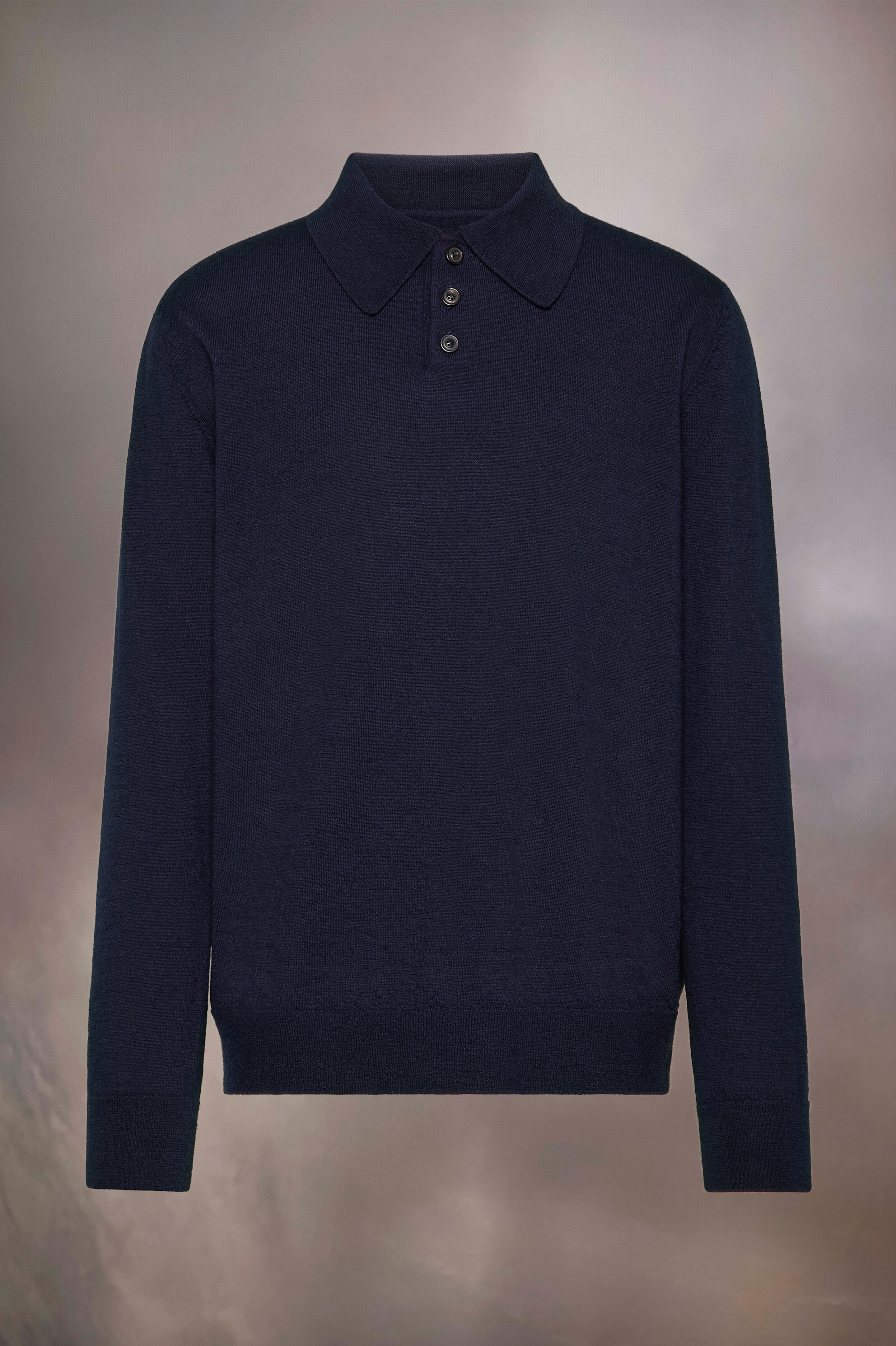 Elbow patch wool polo - 2