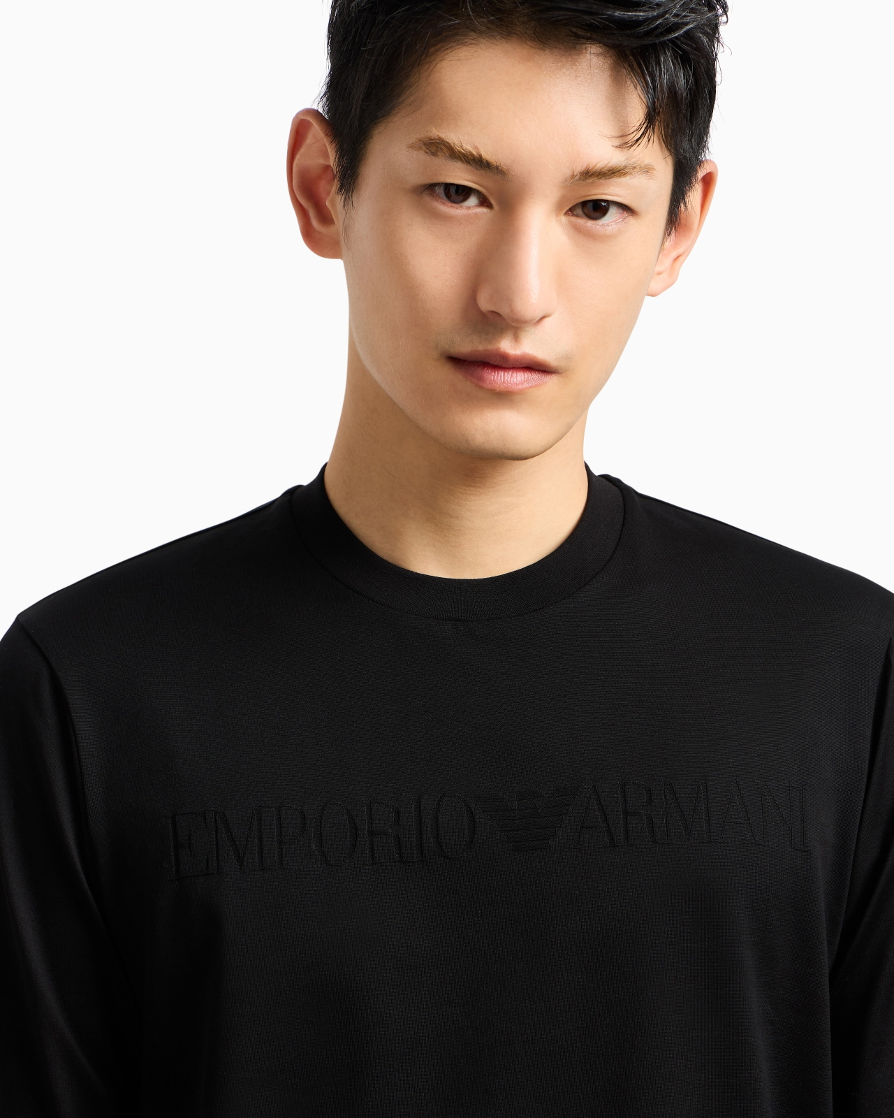 JERSEY JUMPER WITH JACQUARD LOGO - 5