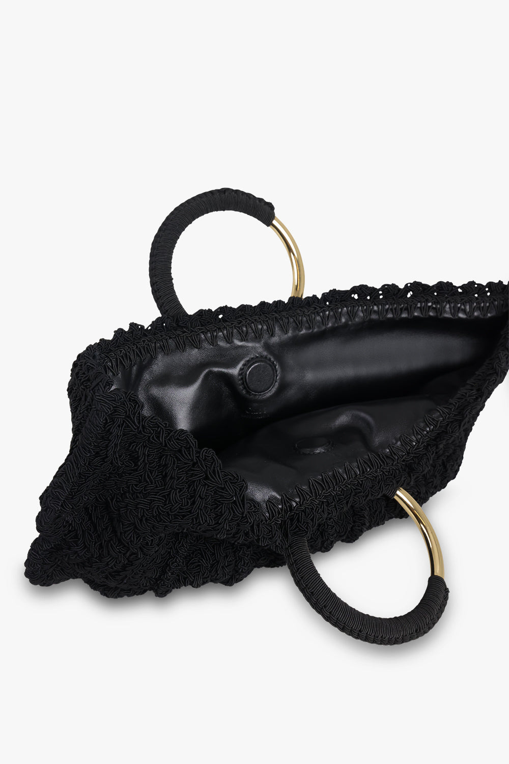 BRACELET PARAVENT LOGO CROCHET TOTE BAG | BLACK - 3