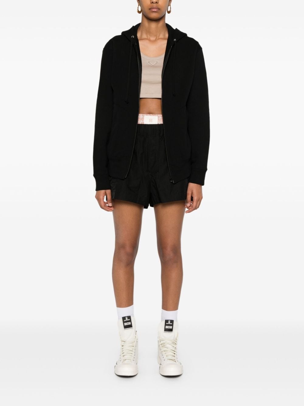 signature heart-patch hoodie - 3