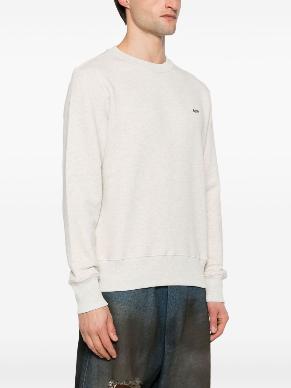 mélange sweatshirt - 3
