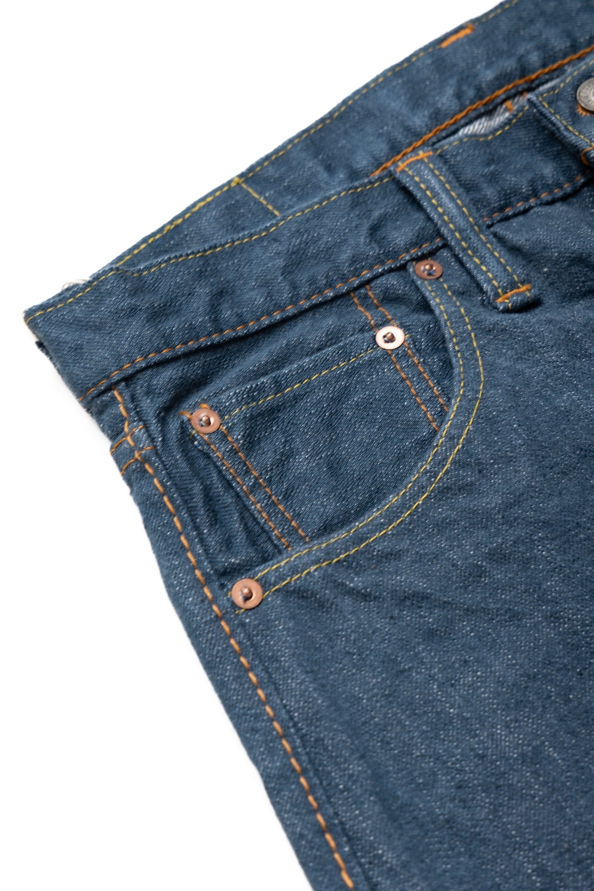 SMBL-14oz-019 14oz Smoky Blue Relaxed Tapered - 10