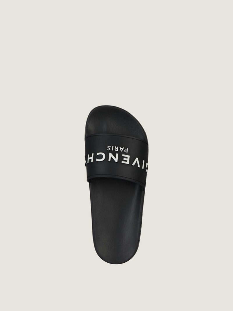 SLIDE FLAT SANDALS IN RECYCLED RUBBER 5