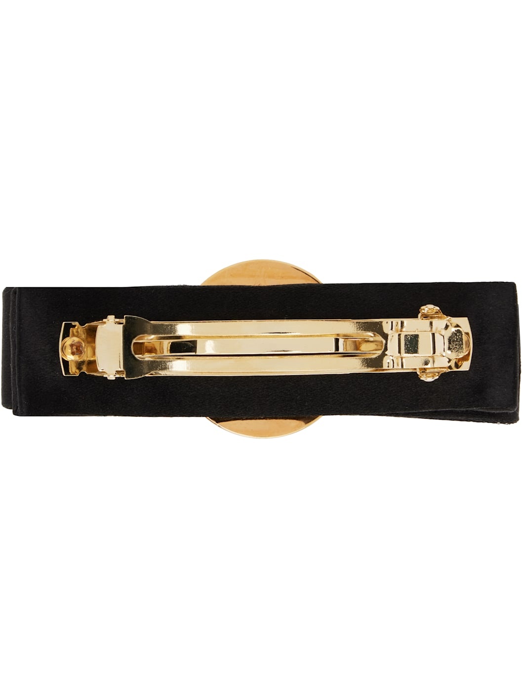 Black Gianni Ribbon Hair Clip - 2