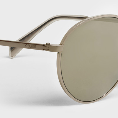 CELINE Metal Frame 06 Sunglasses with Mirror Lenses outlook