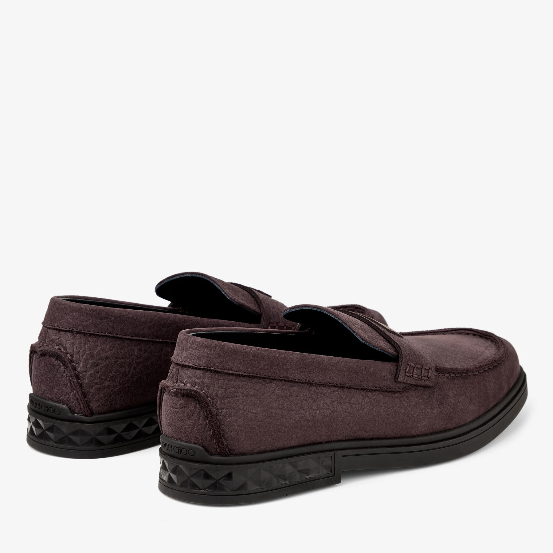 Josh Driver
Oxblood Embossed Nubuck Leather Shoes - 4