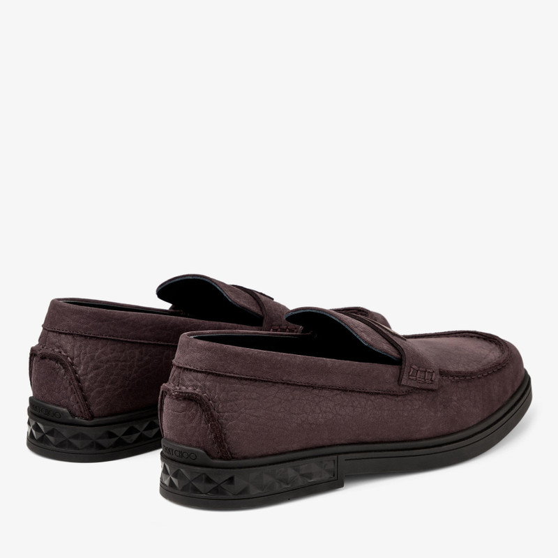 JIMMY CHOO Josh Driver
Oxblood Embossed Nubuck Leather Shoes outlook