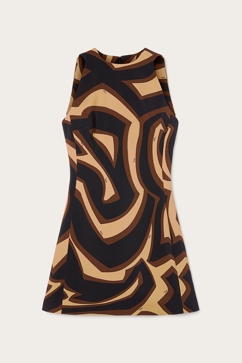 LABIRINTO PRINT A-LINE DRESS 1