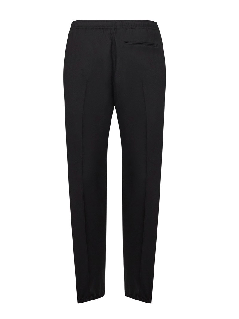 ZEGNA Black Techmerino trousers outlook