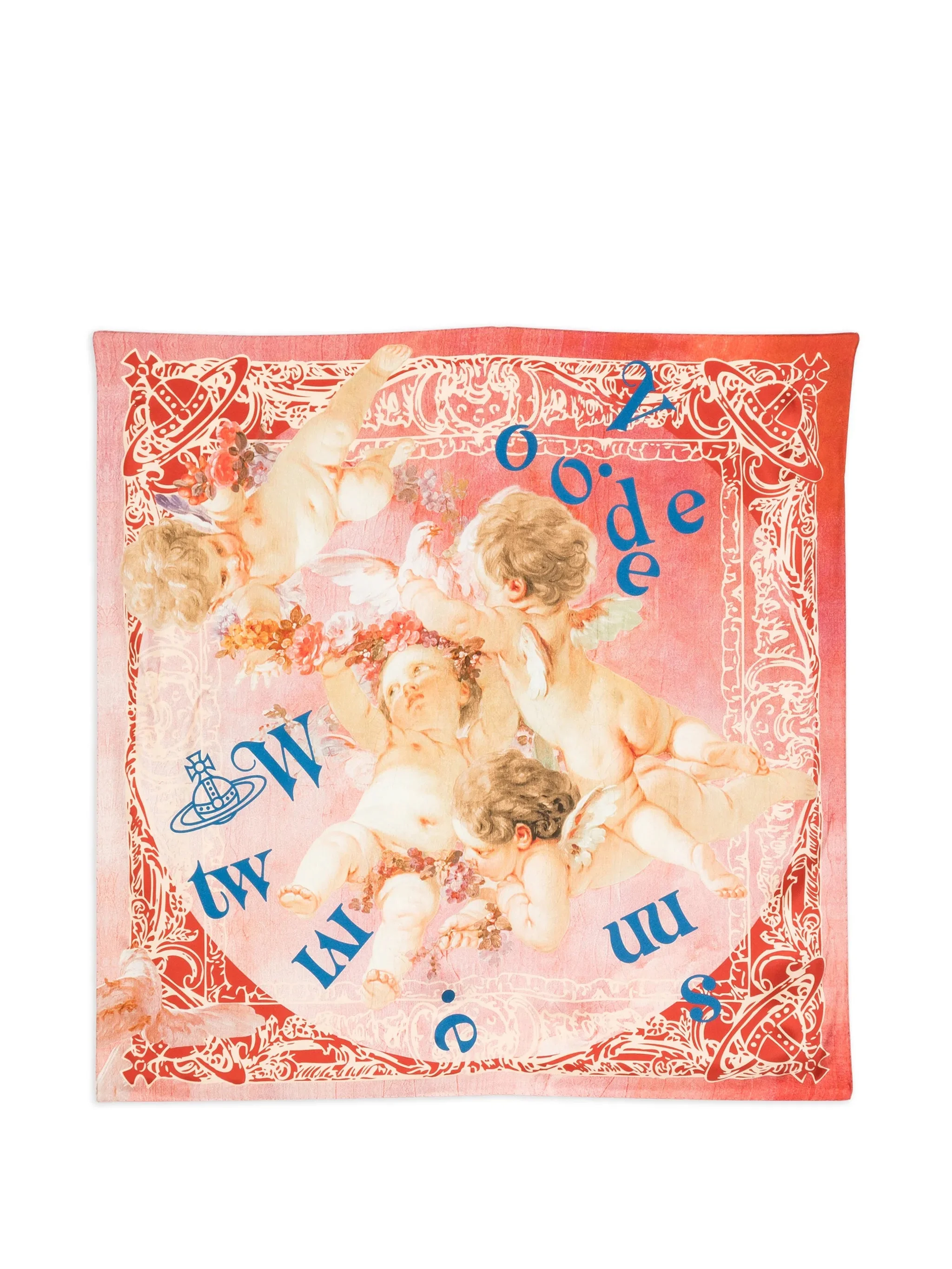 Vivienne Westwood Cherubs-print Scarf - 1