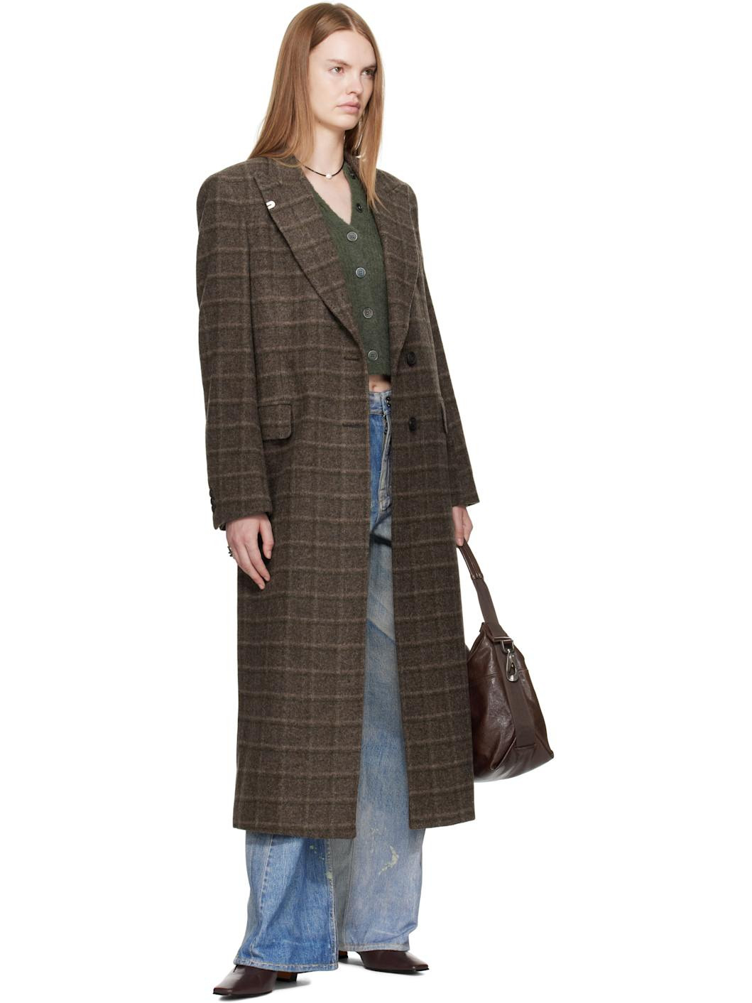 Brown Manta Coat - 4