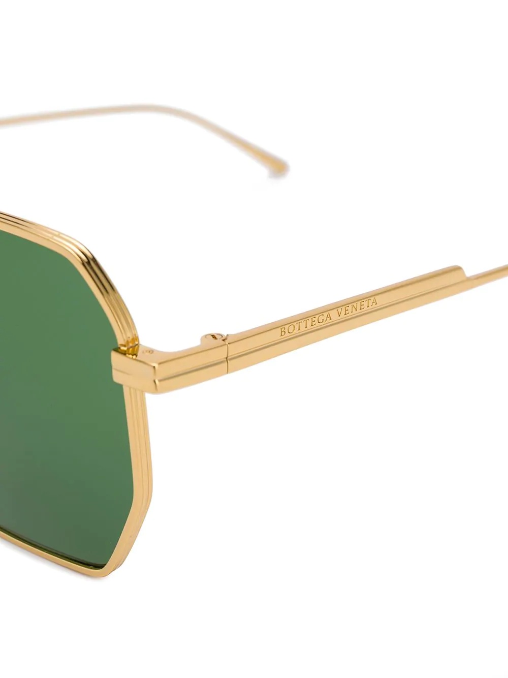 square-frame aviator sunglasses - 3