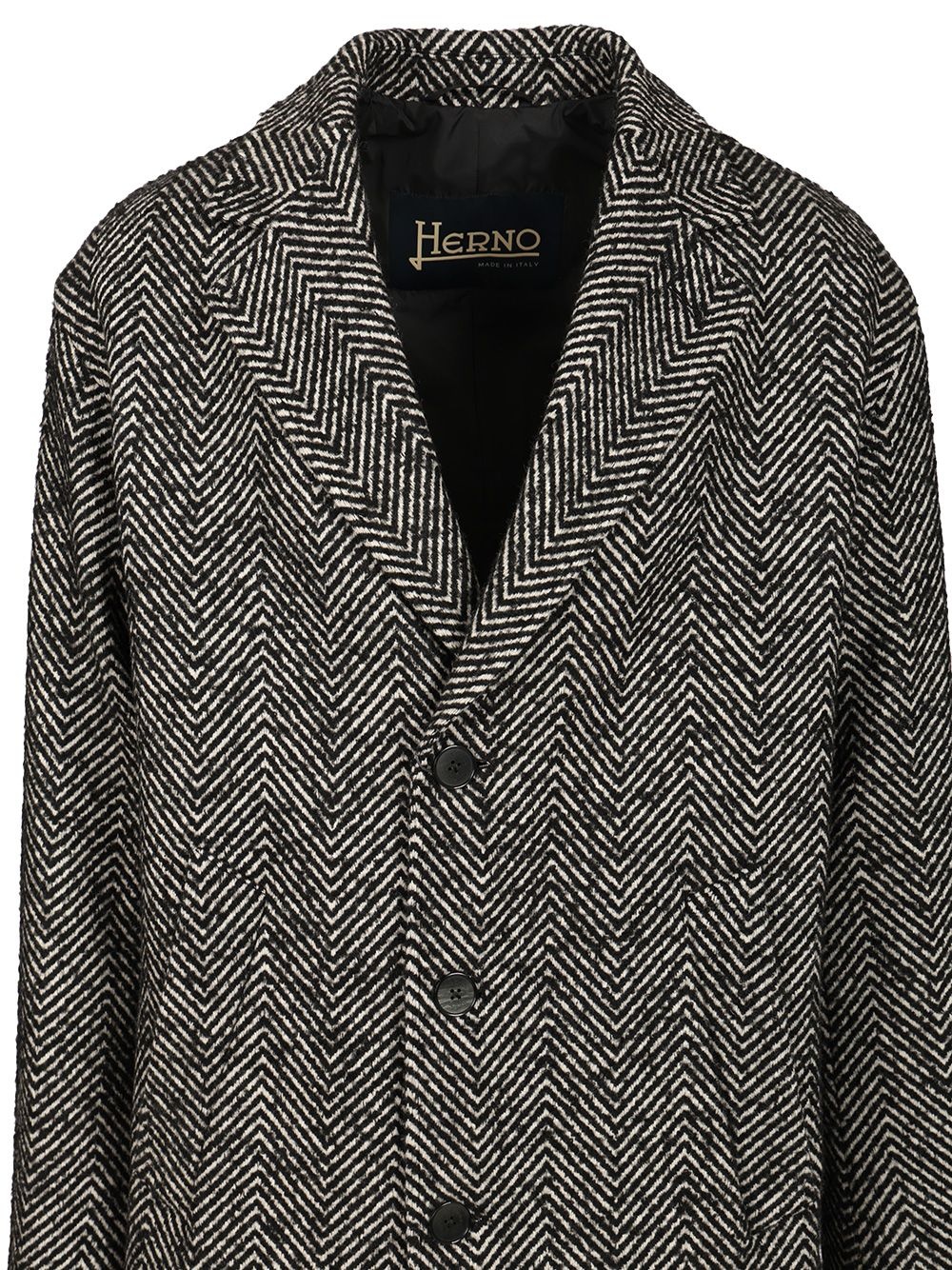 Cappotto Chevron Lana Coats Multicolor - 3
