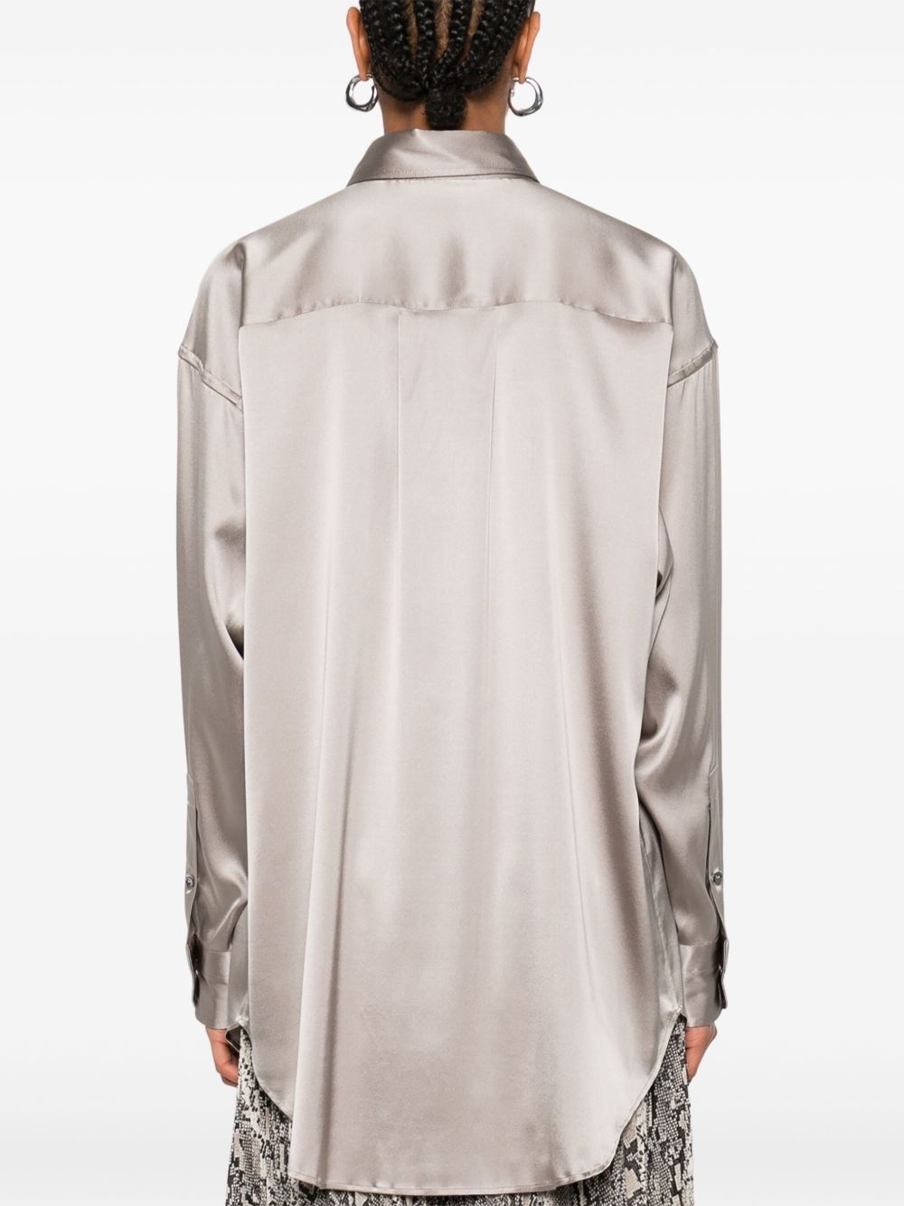 satin shirt - 4