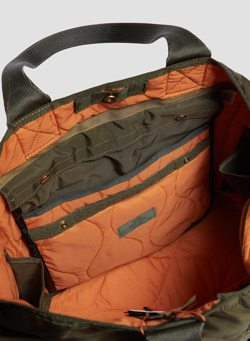 Porter-Yoshida & Co Force 2Way Tote Bag in Olive Drab 4