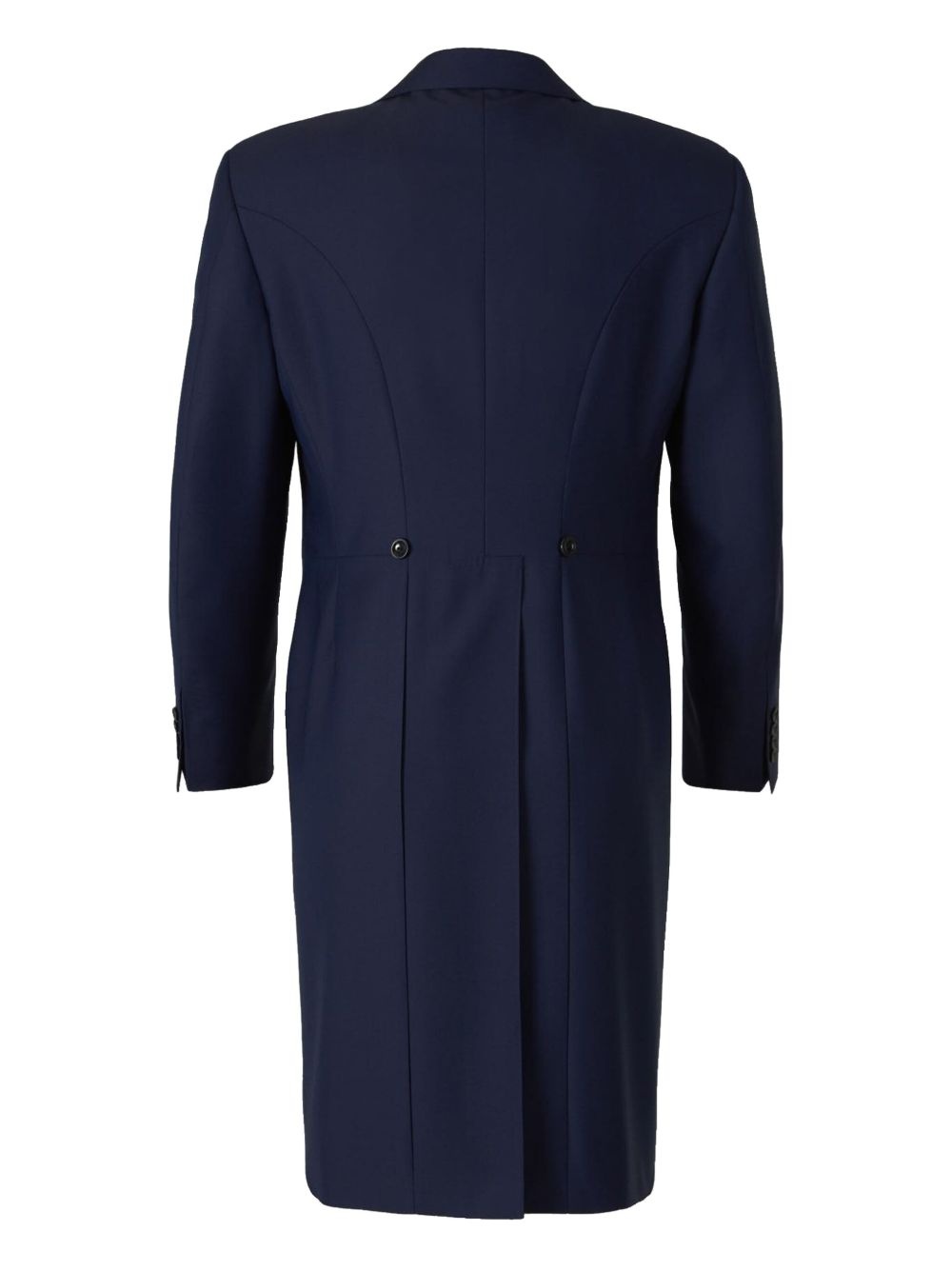 single breasted wool suit - 2