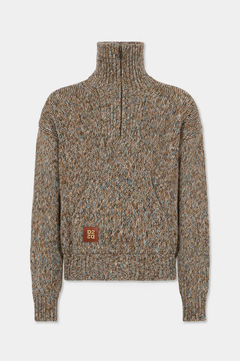 D2 COTTAGE MOULINÉ CARDIGAN - 1