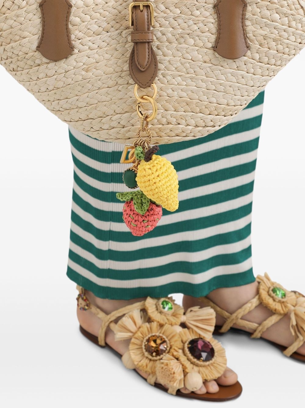 strawberry keyring - 3