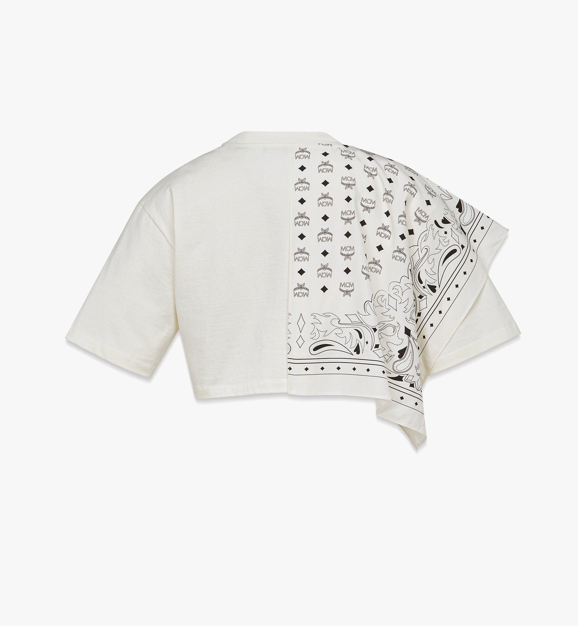 Cropped Bandana T-Shirt in Organic Cotton - 3