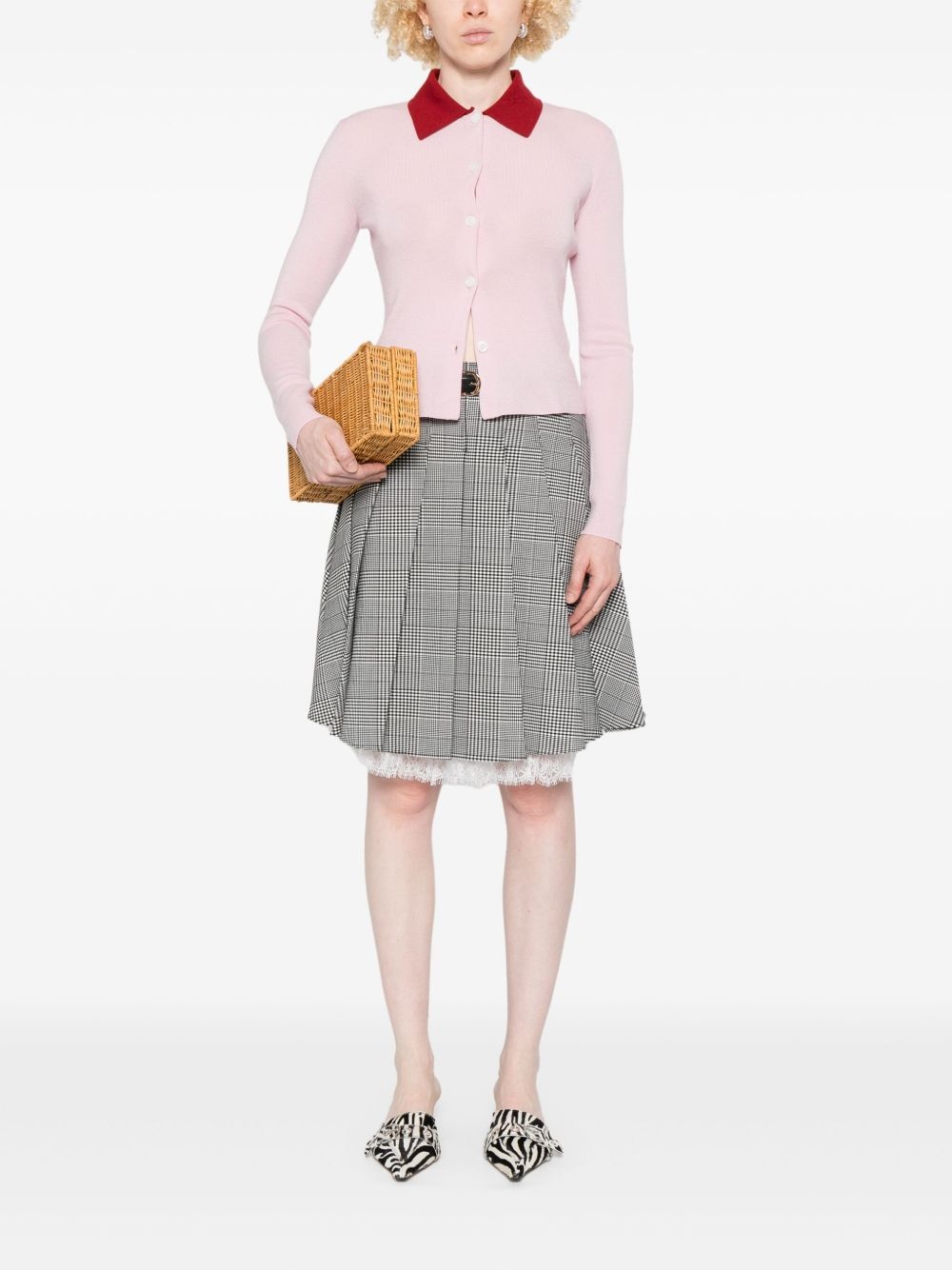 Prince of Wales-check skirt - 2