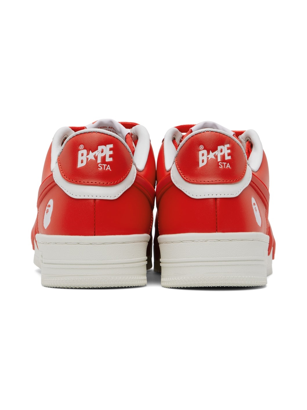 Red & White STA OS Sneakers - 2