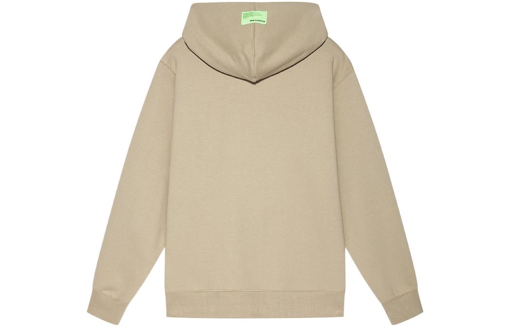 New Balance Logo Print Hoodie 'Beige' AMT21361-MS - 2