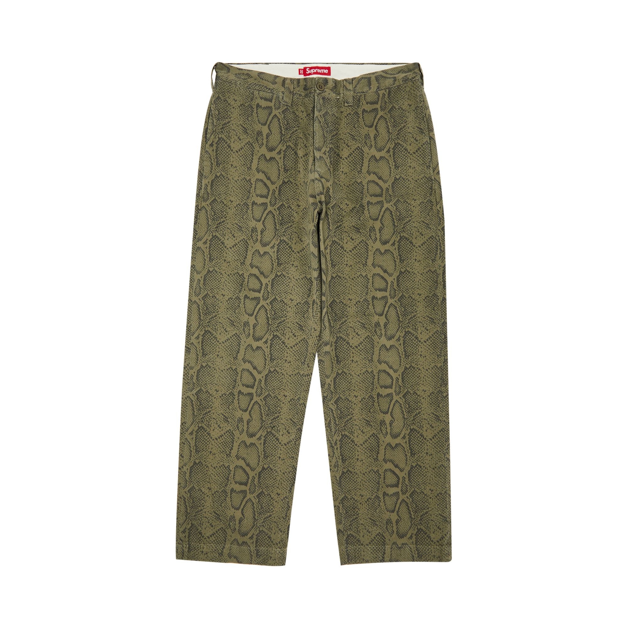 Supreme Supreme Snake Print Chino Pant 