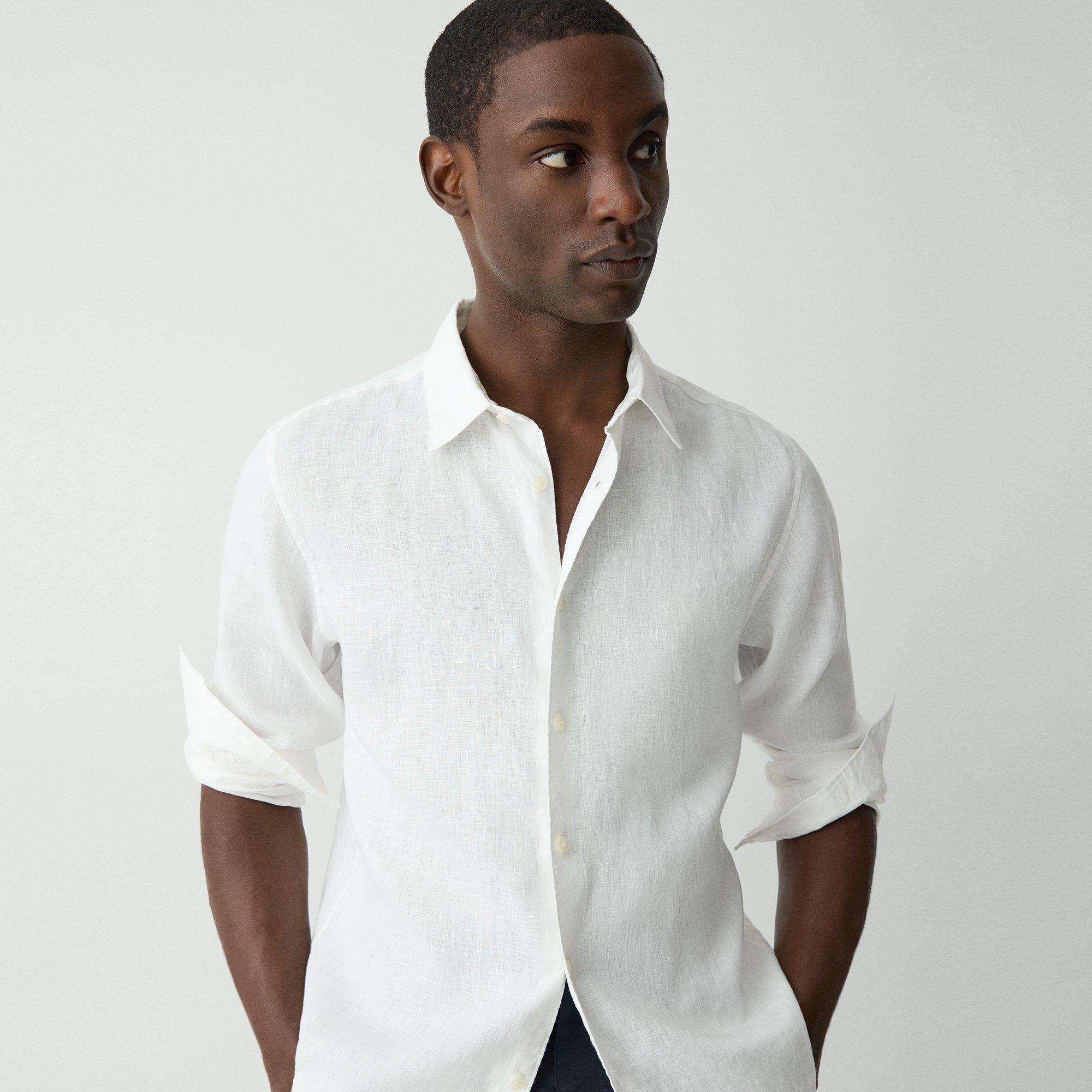 Irving Shirt in Relaxed Linen - 5