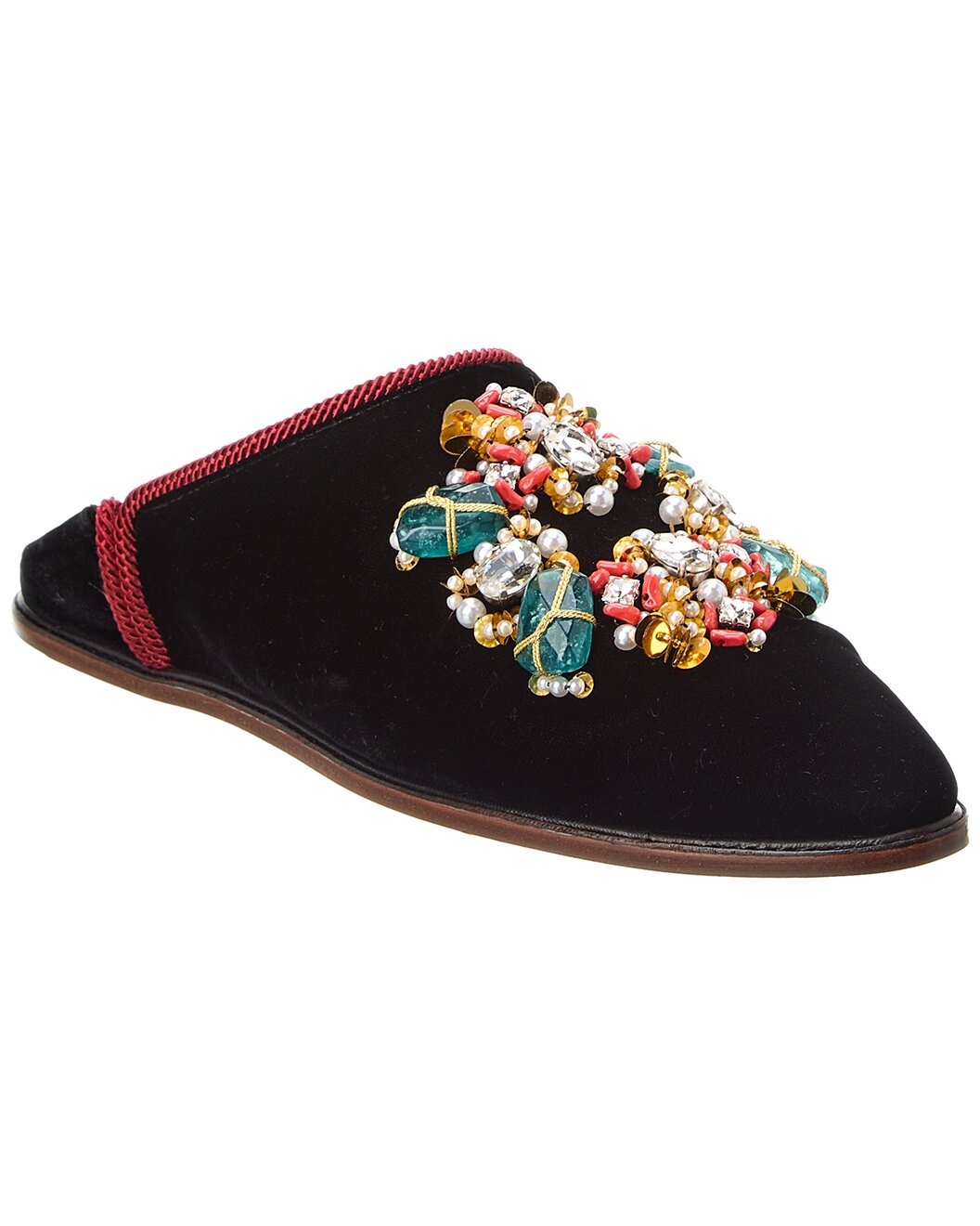 Roger Vivier Velvet Mule - 1