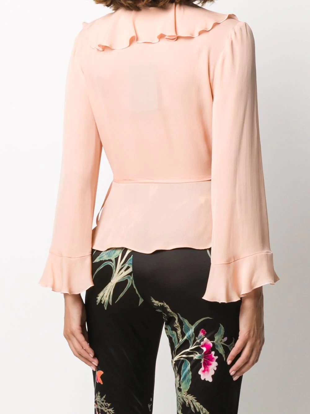 frill detail blouse - 4