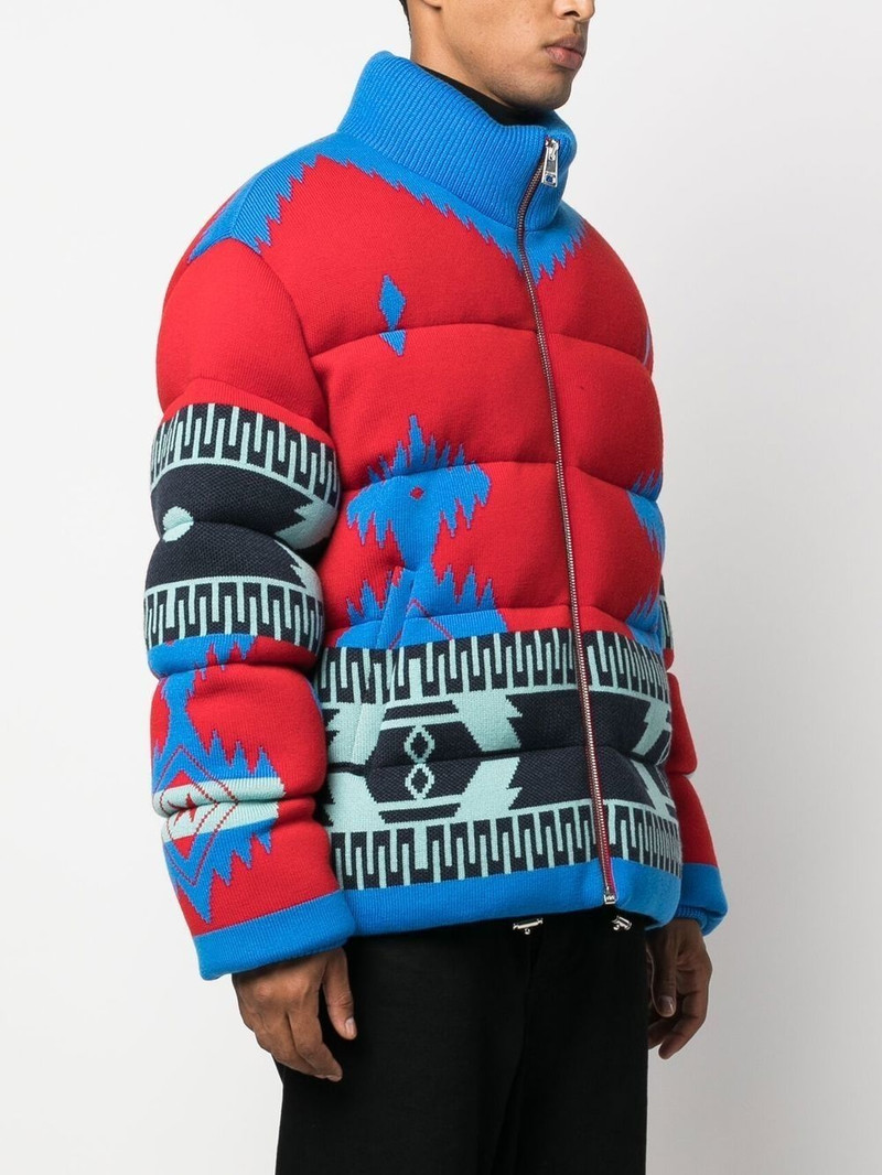 Icon Jacquard padded jacket 3