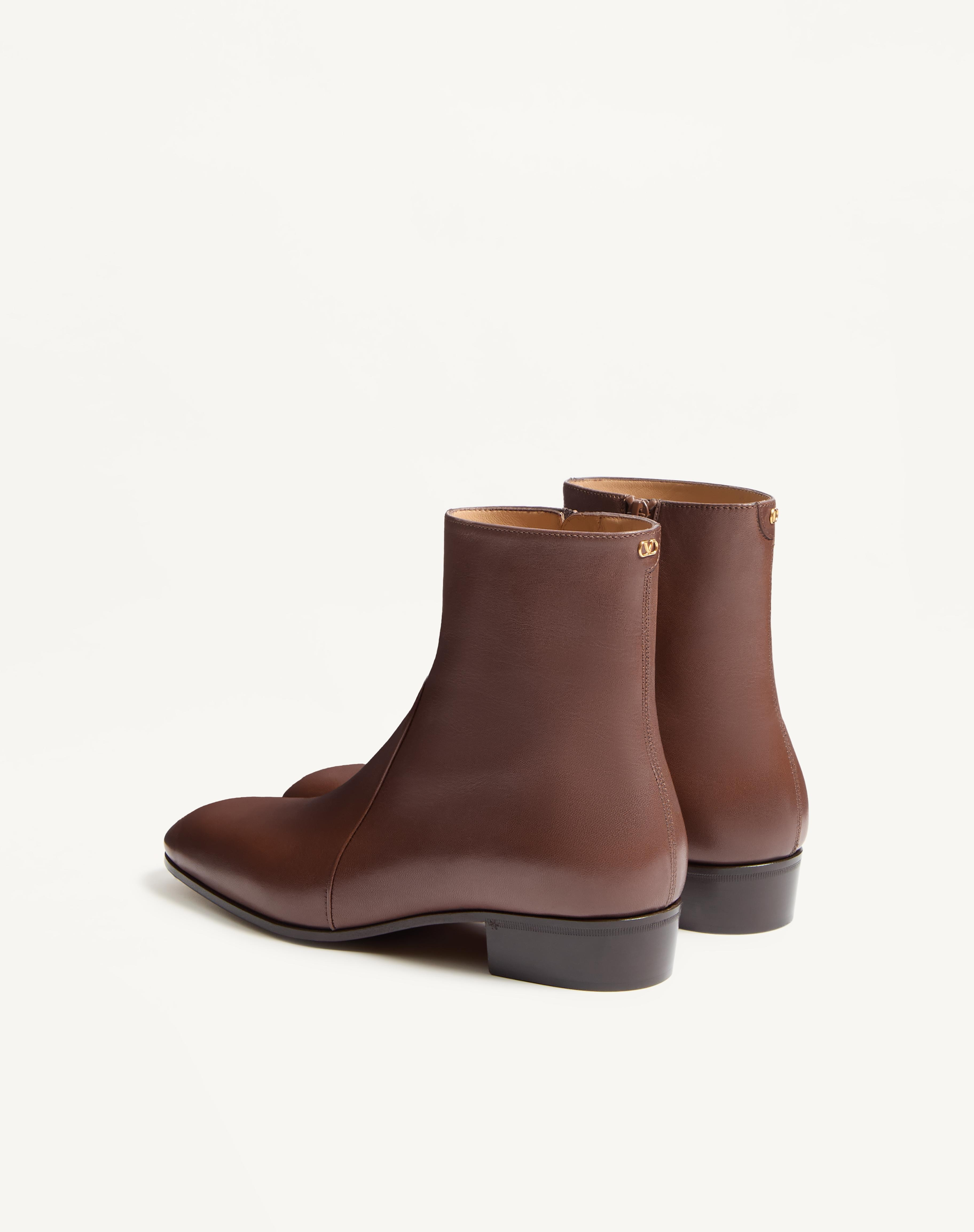 PAT ANKLE BOOT IN KIDSKIN - 5