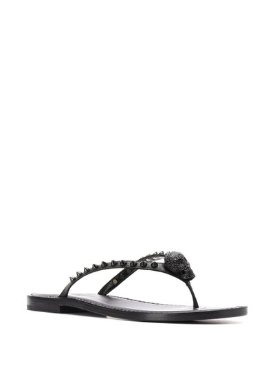 PHILIPP PLEIN skull flip flops outlook