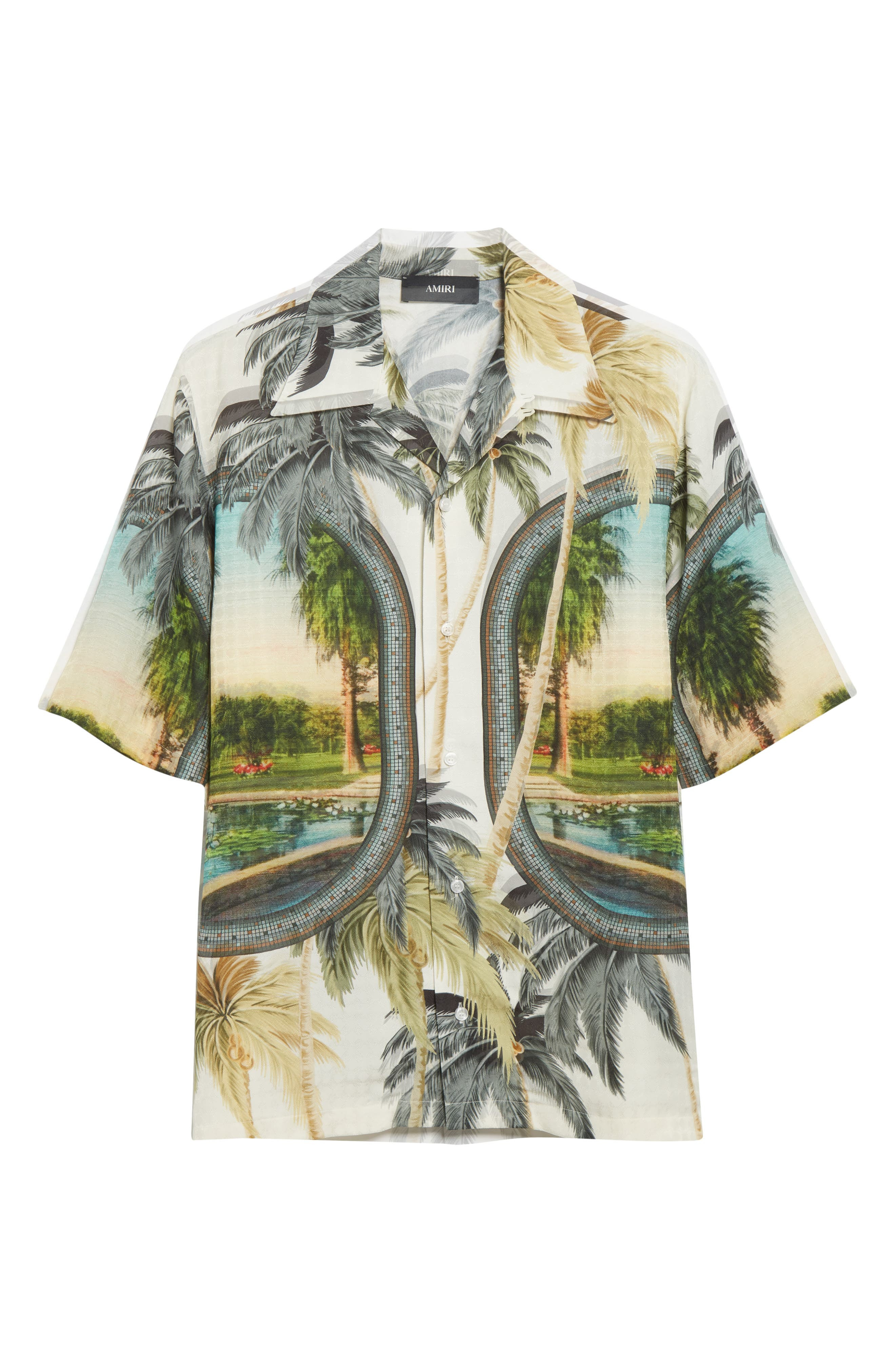 AMIRI Paradise Bowling Shirt in Multi at Nordstrom - 6