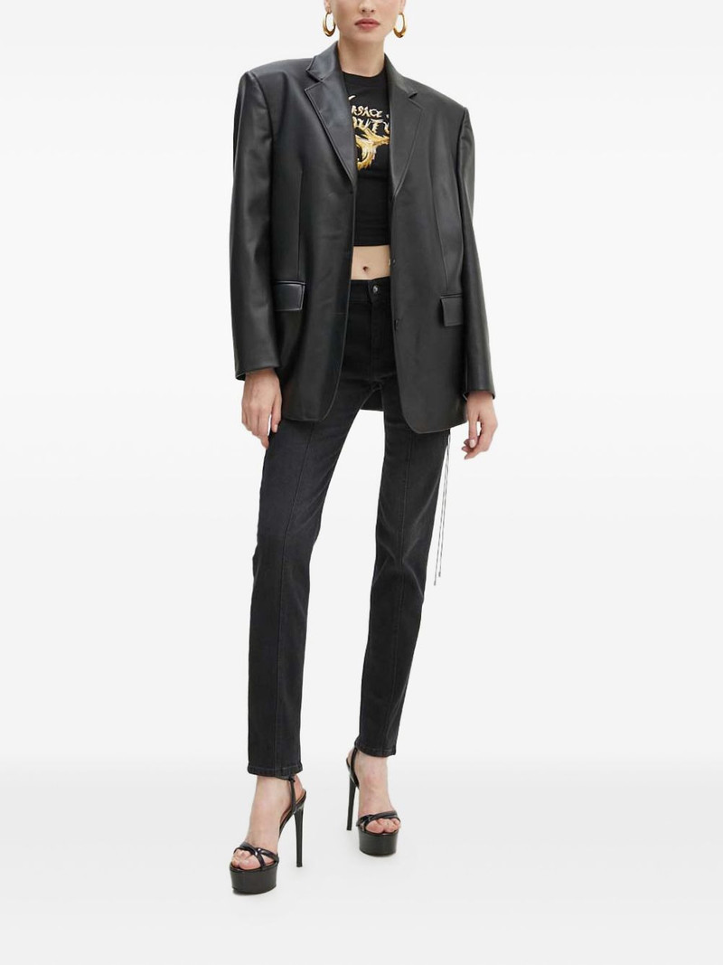 VERSACE JEANS COUTURE lace-up jeans outlook