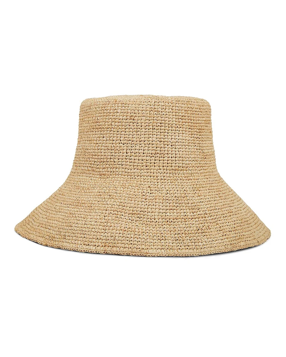 Crochet Raffia Sun Hat - 1