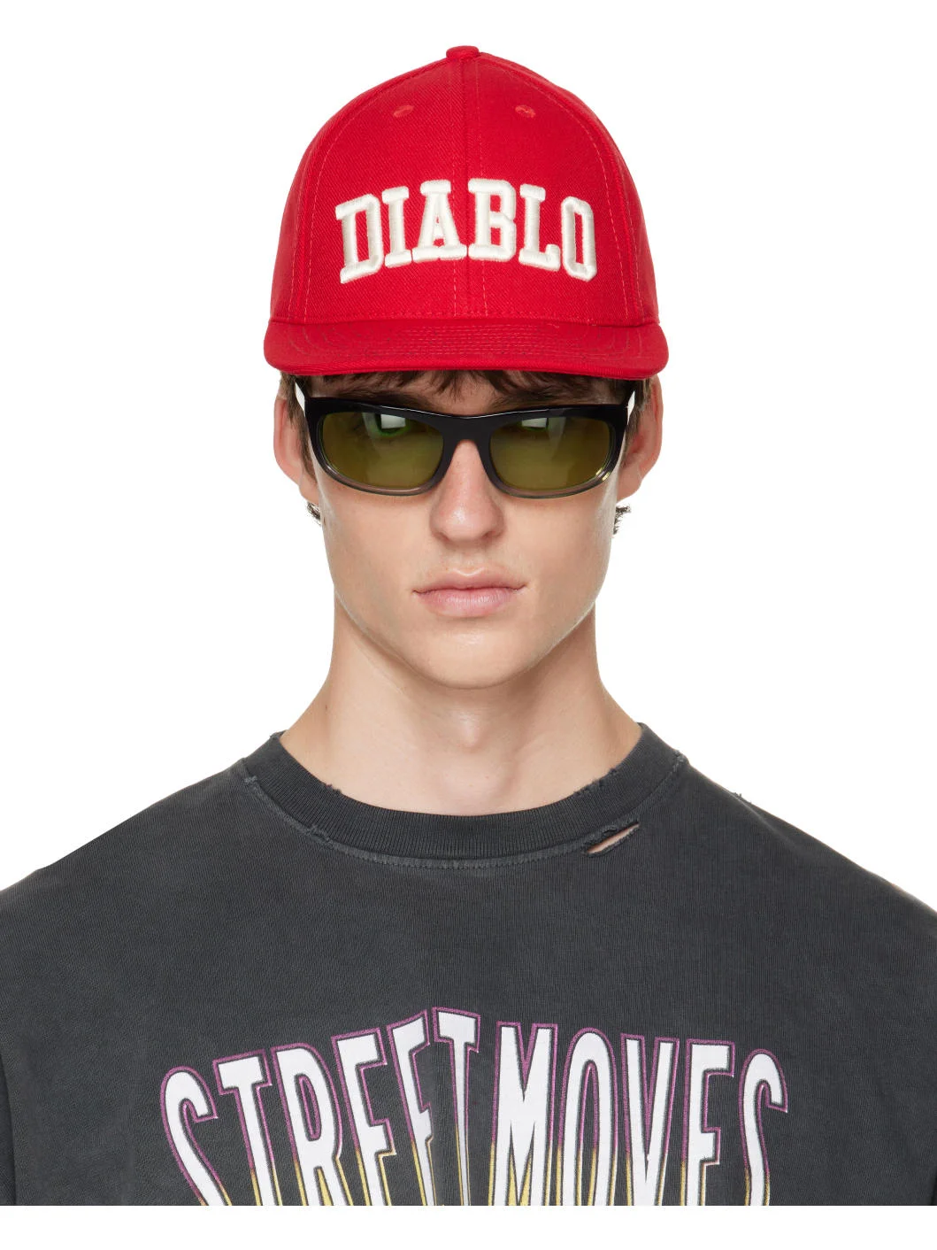 Red 'Diablo' Cap - 1