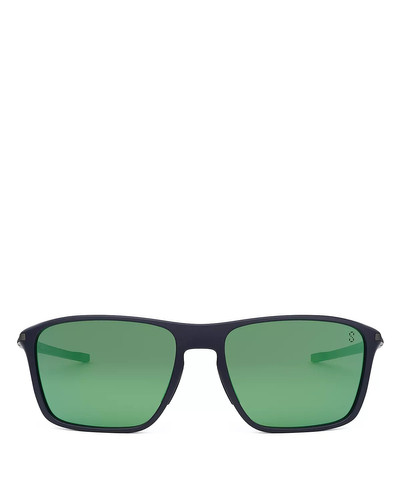 TAG Heuer Vingt Sept Rectangular Sunglasses, 57mm outlook