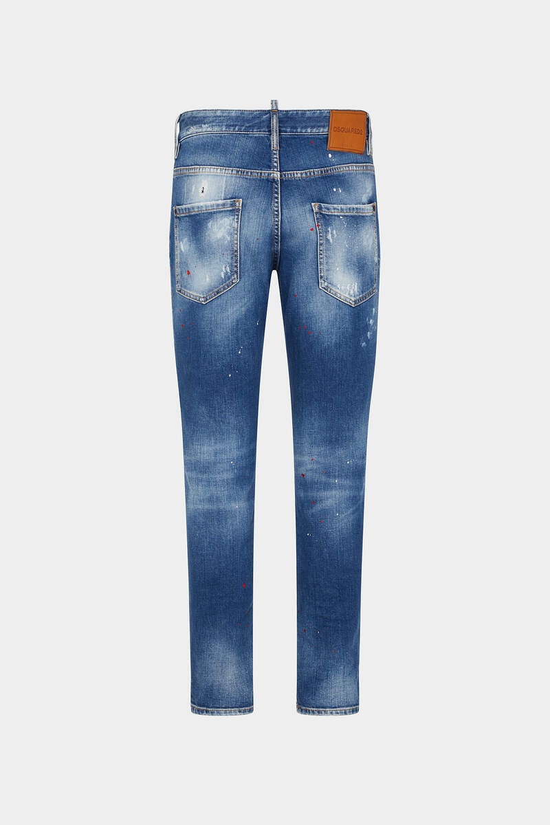 MEDIUM WORN OUT BOOTY WASH SKATER JEANS - 2