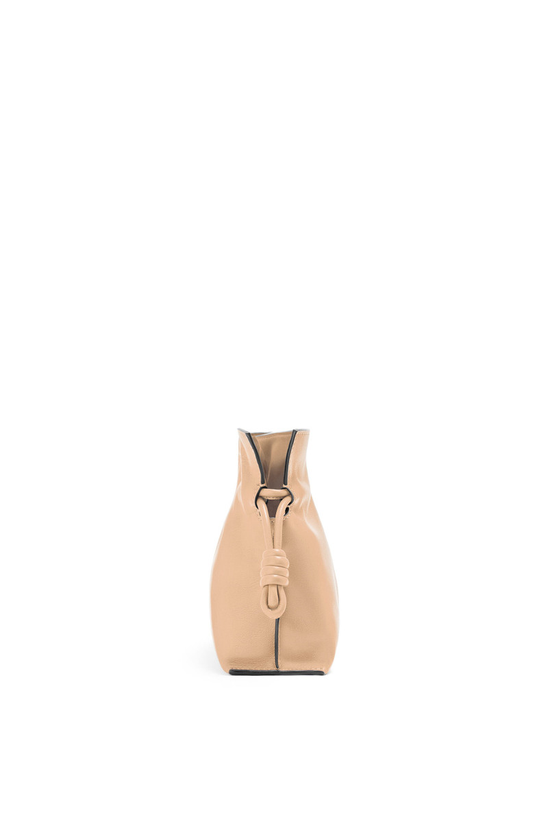 Mini Flamenco clutch in nappa calfskin with chain 4