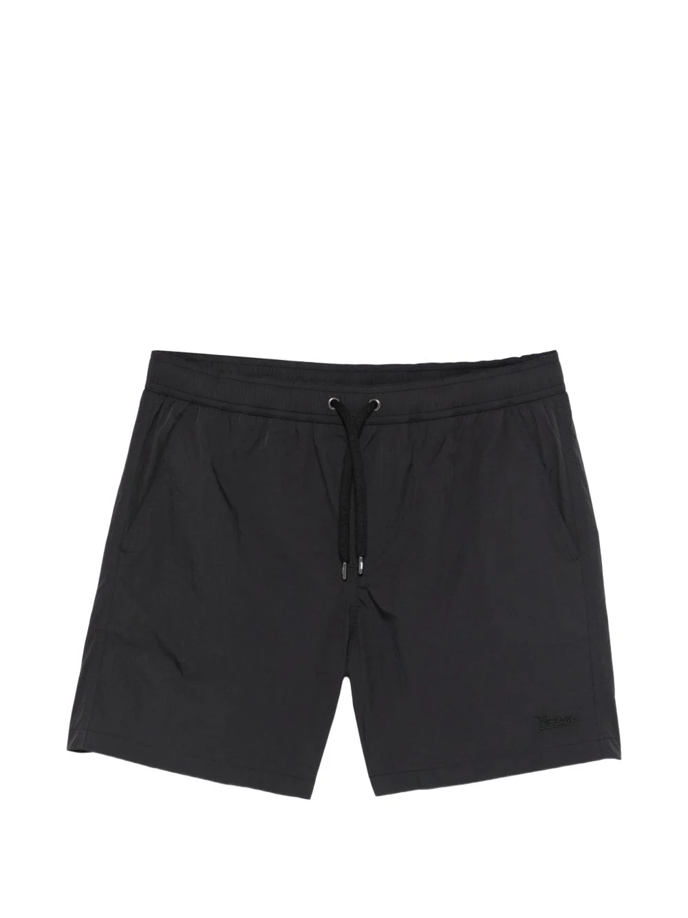 drawstring swim shorts - 1