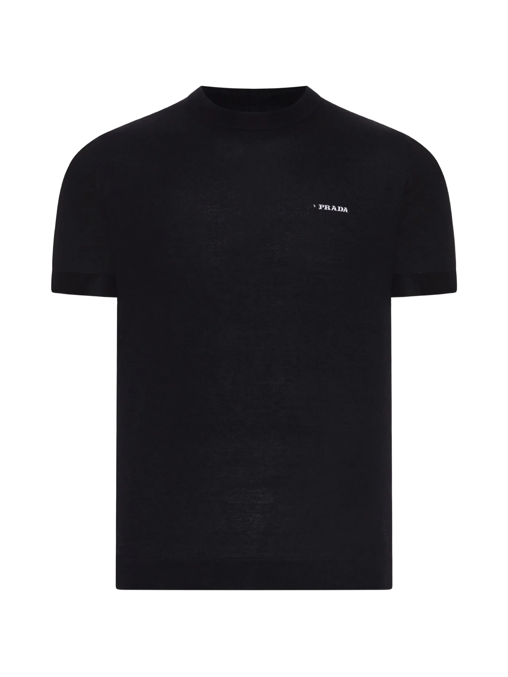 round neck logo T-shirt - 1