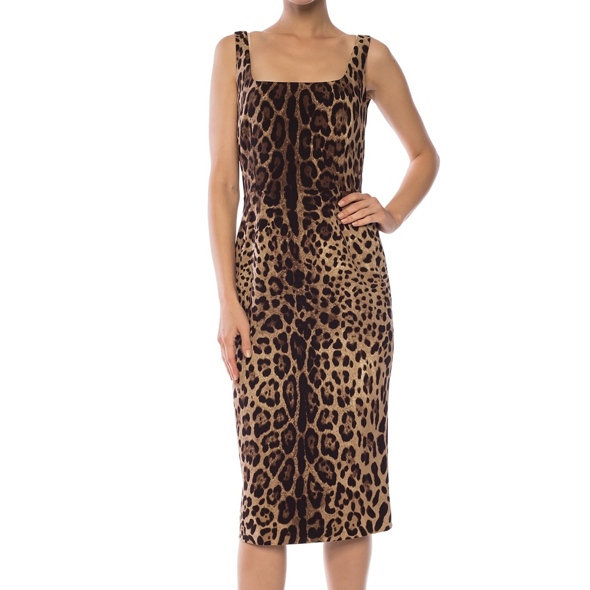 Dolce & Gabbana Leopard Printed Dress - 2