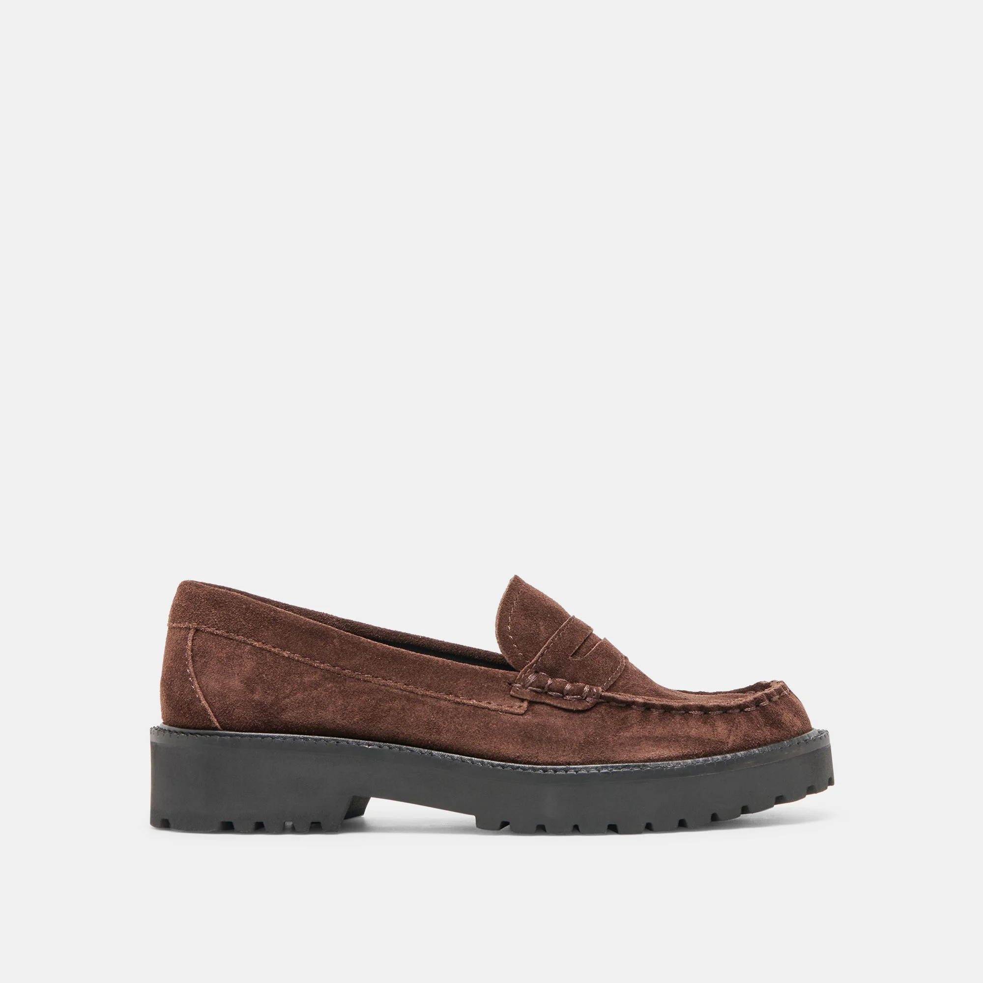 MEREK LOAFERS DK BROWN SUEDE - 1