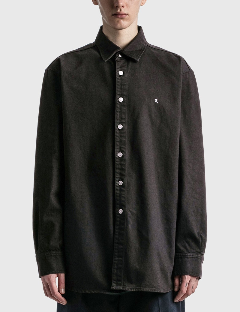 Raf Simons STRAIGHT FIT DENIM SHIRT outlook