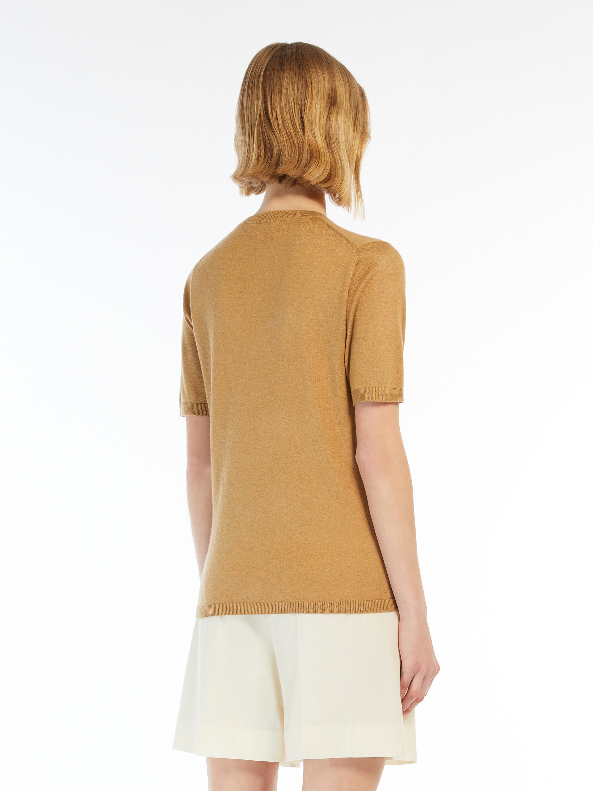 WARREN Silk and cashmere fine jumper - 4